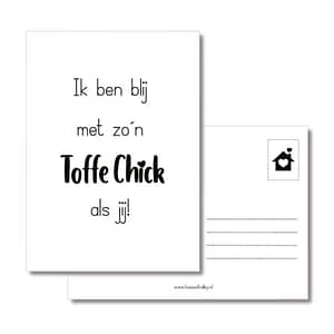 TofffbyKyra-Toffe-Chick-Kaart-A6